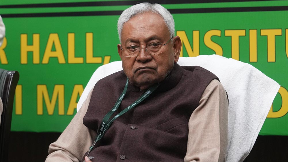 JDU national president and Bihar chief minister Nitish Kumar