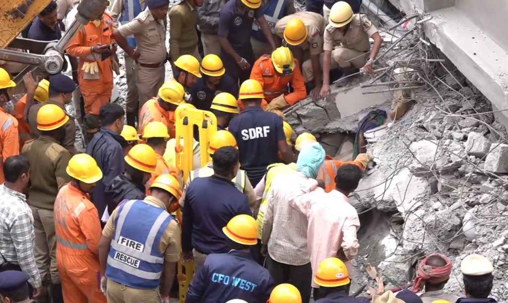 Death toll in Bengaluru building collapse incident reaches five - The ...
