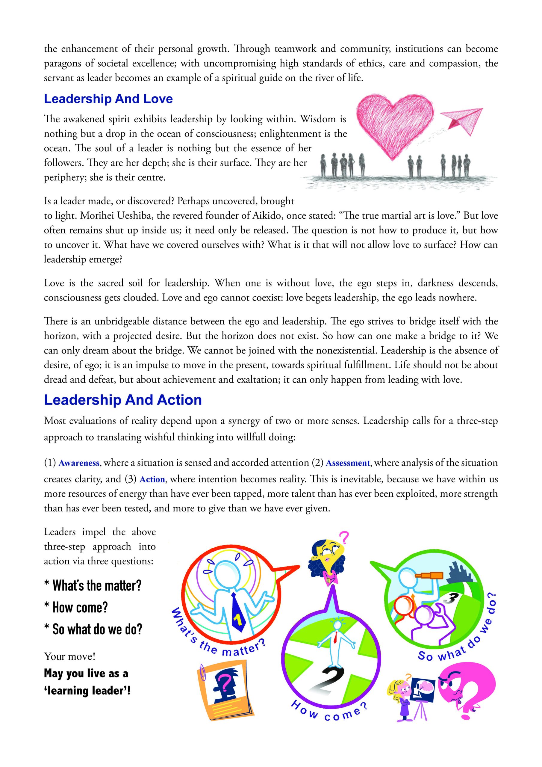 Leadership Learning Examples LEADERSHIP IS LEARNING IS LEADERSHIP - The Meghalayan Express