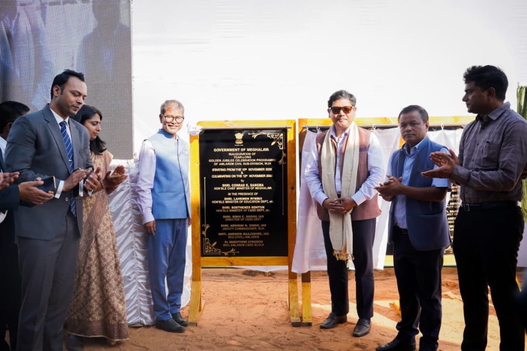 CM Conrad announces Mini Secretariat at Amlarem