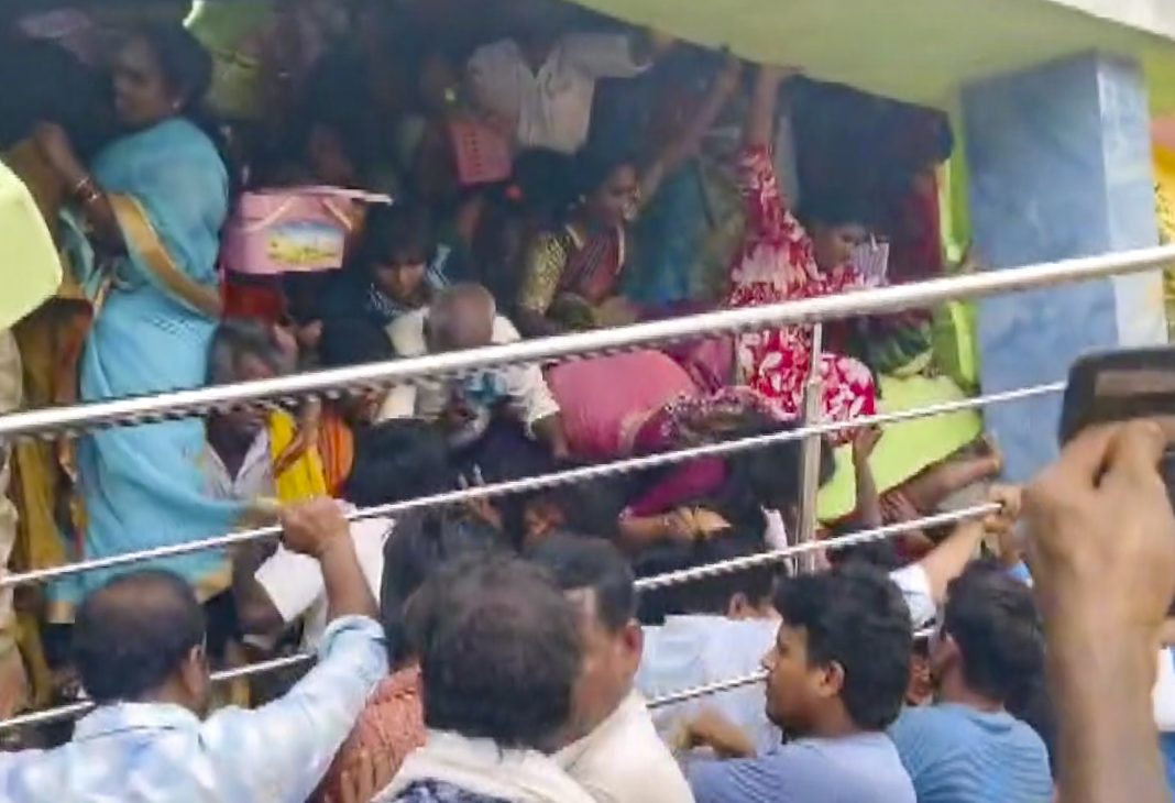 7 killed in Kasibugga temple stampede