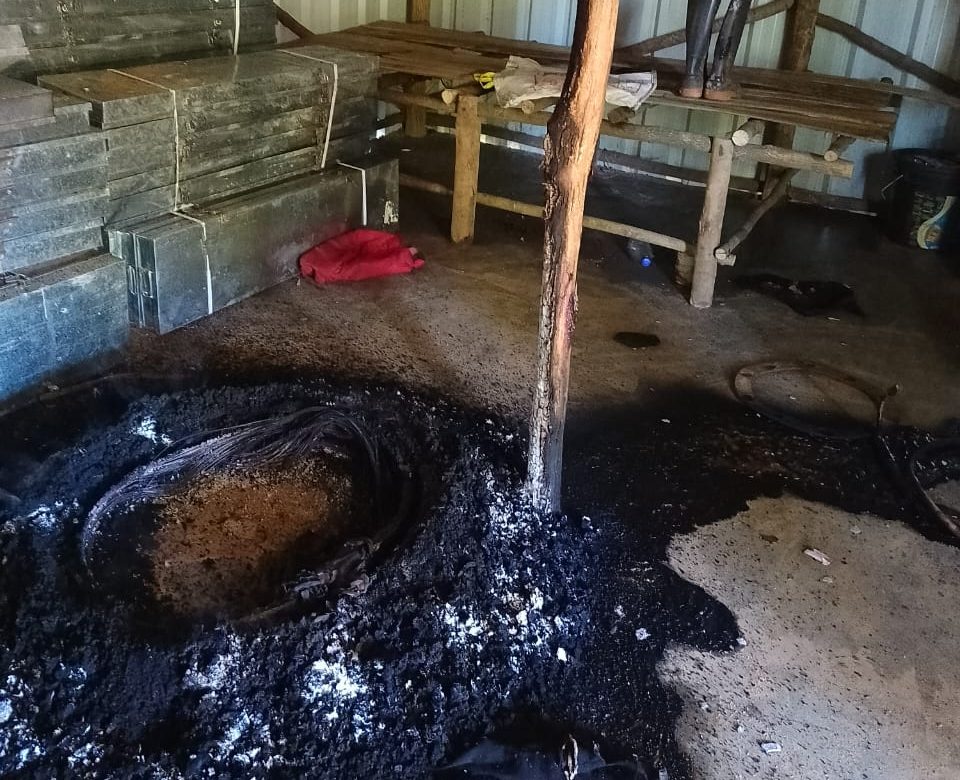 Arson attack on coal survey team’s campsite in South Garo Hills