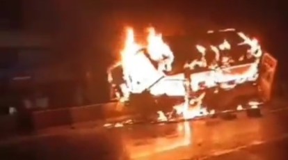 Newborn, doctor among 4 killed as ambulance catches fire in Gujarat