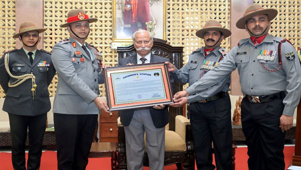 Arunachal Guv praises Assam Rifles for professionalism, counter-insurgency ops
