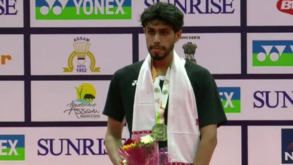 Saraswat clinches maiden super 100 title at Guwahati Masters