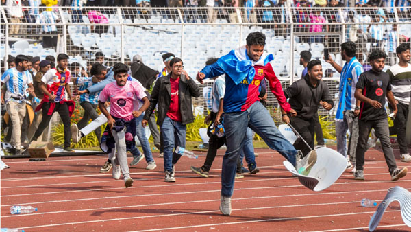 Bengal: BJP’s Suvendu demands court-monitored probe into Messi event chaos