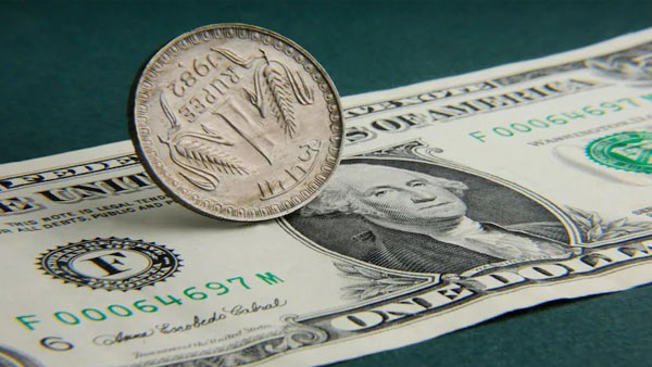 Rupee breaches 90/dollar for first time; falls 25 paise to close at all-time low of 90.21