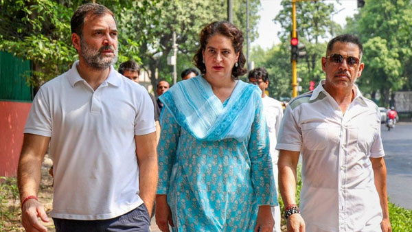 Will happen in time, it’s inevitable: Robert Vadra on calls for Priyanka as PM