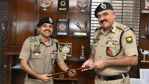 Bhupender Singh takes over as inspector general of BSF’s South Bengal Frontier