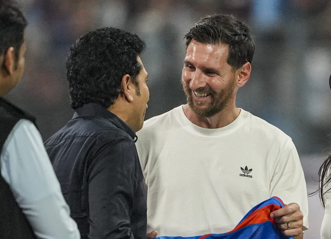 Messi, Tendulkar come together as Wankhede adds another glorious chapter