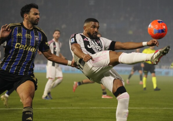 Juventus wins 2-0 at promoted Pisa for its 3rd straight win in Serie A