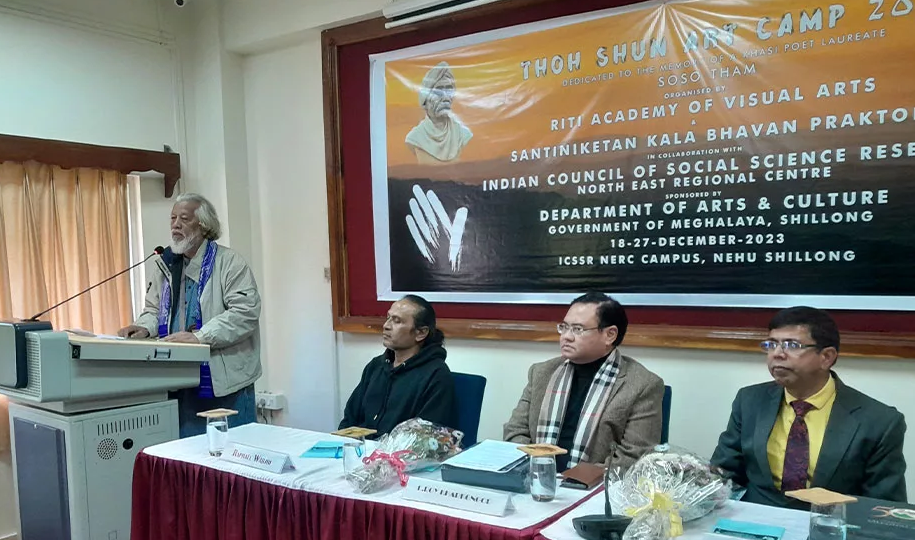 Art camp to launch sculpture of Kiang Nangbah