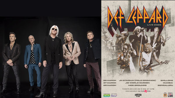 Def Leppard to kick off first India headliner tour in Shillong on March 25