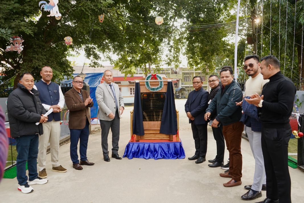 Pre-Christmas celebrationResting arena opens near Williamnagar SP office