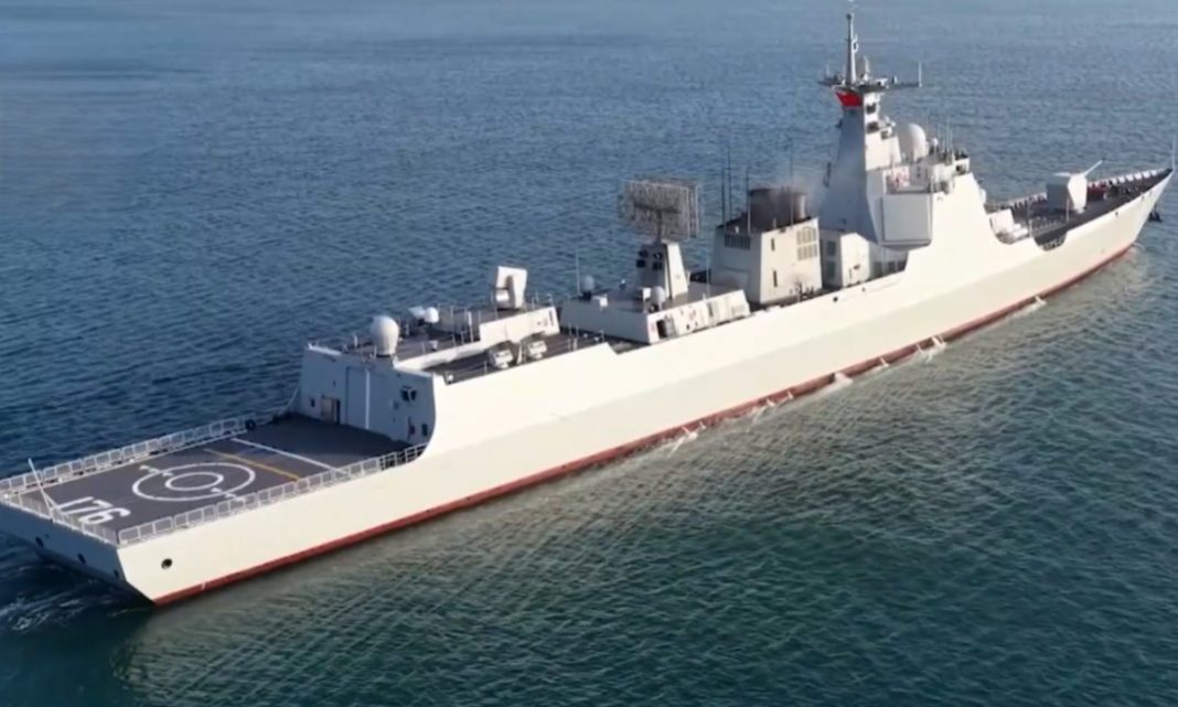 China launches new ‘upgraded’ missile destroyer