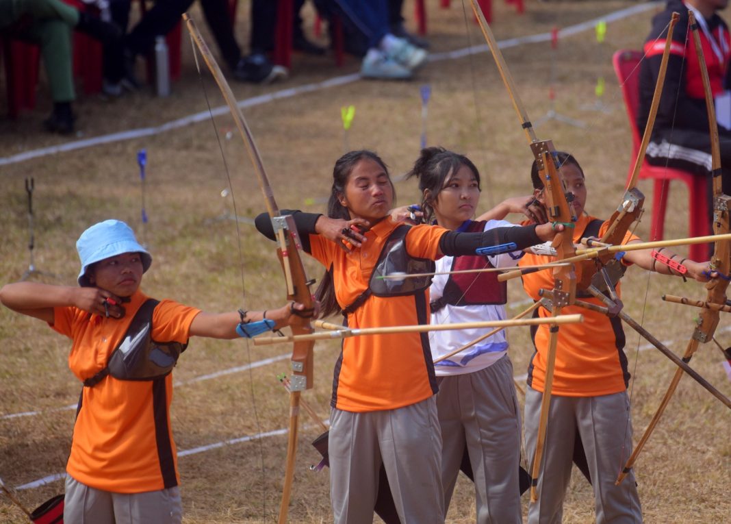 Archery Tournament at NEHU Campus on Jan 31