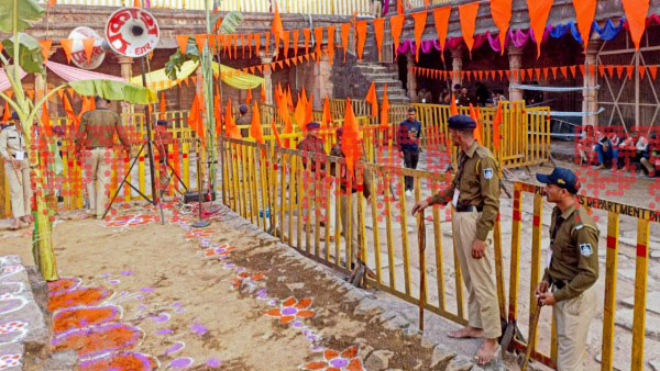 Peace prevails at Bhojshala complex as Hindus perform puja, Muslims offer namaz