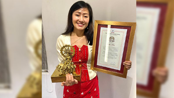 Arunachal CM congratulates writer Subi Taba on winning literary award