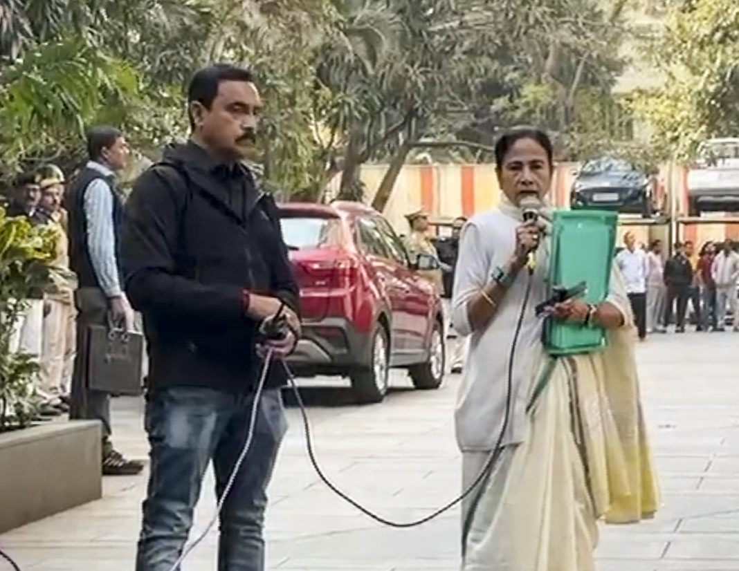 Mamata storms I-PAC chief’s Kolkata home amid ED search, alleges bid to seize TMC’s internal data