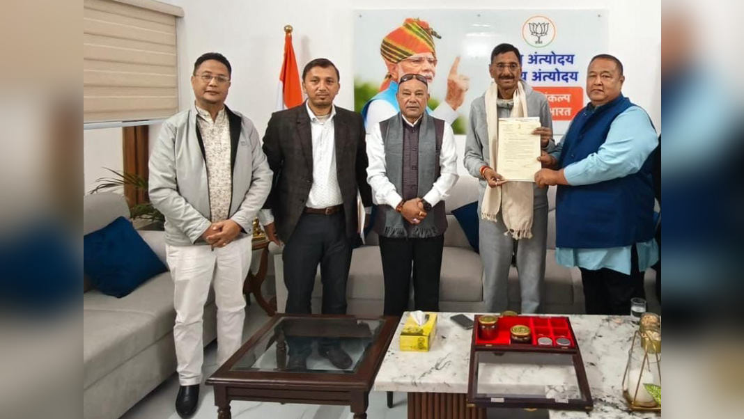 Shullai meets union minister over tax hike in Cantonment Area