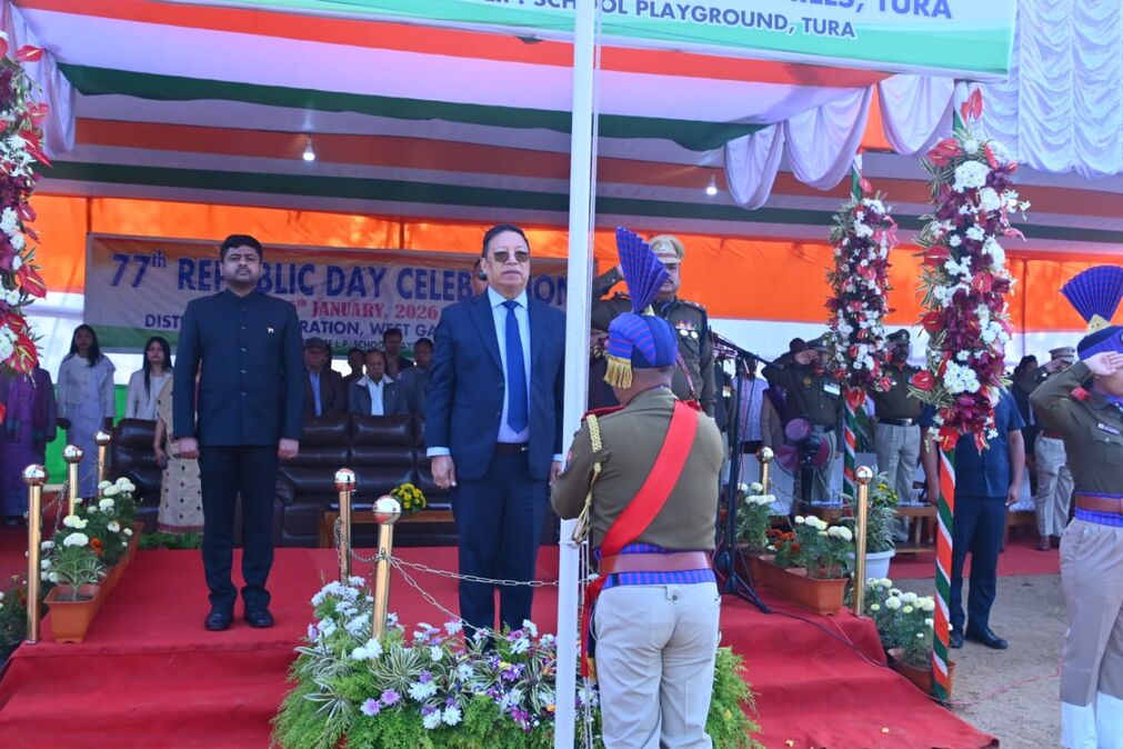 Meghalaya Speaker unfurls national tricolour in Tura, highlights peace and progress in state