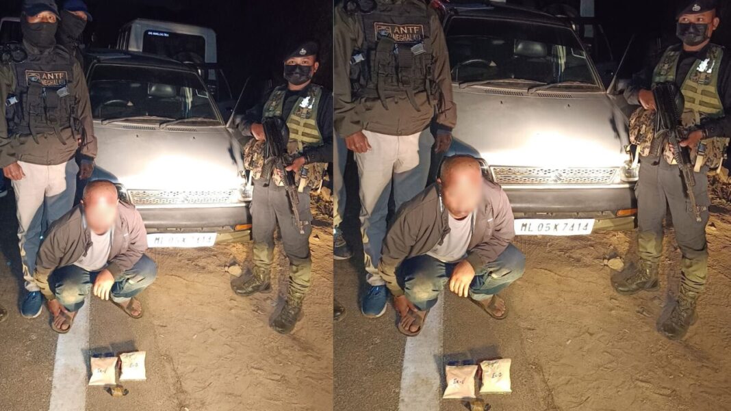 Drug peddler in ANTF net