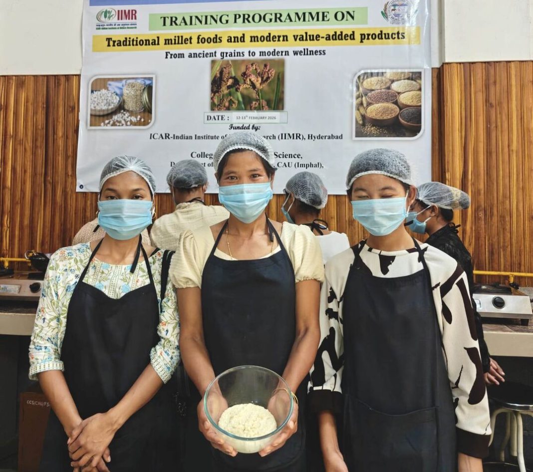 Training brings back focus on millets of Garo Hills