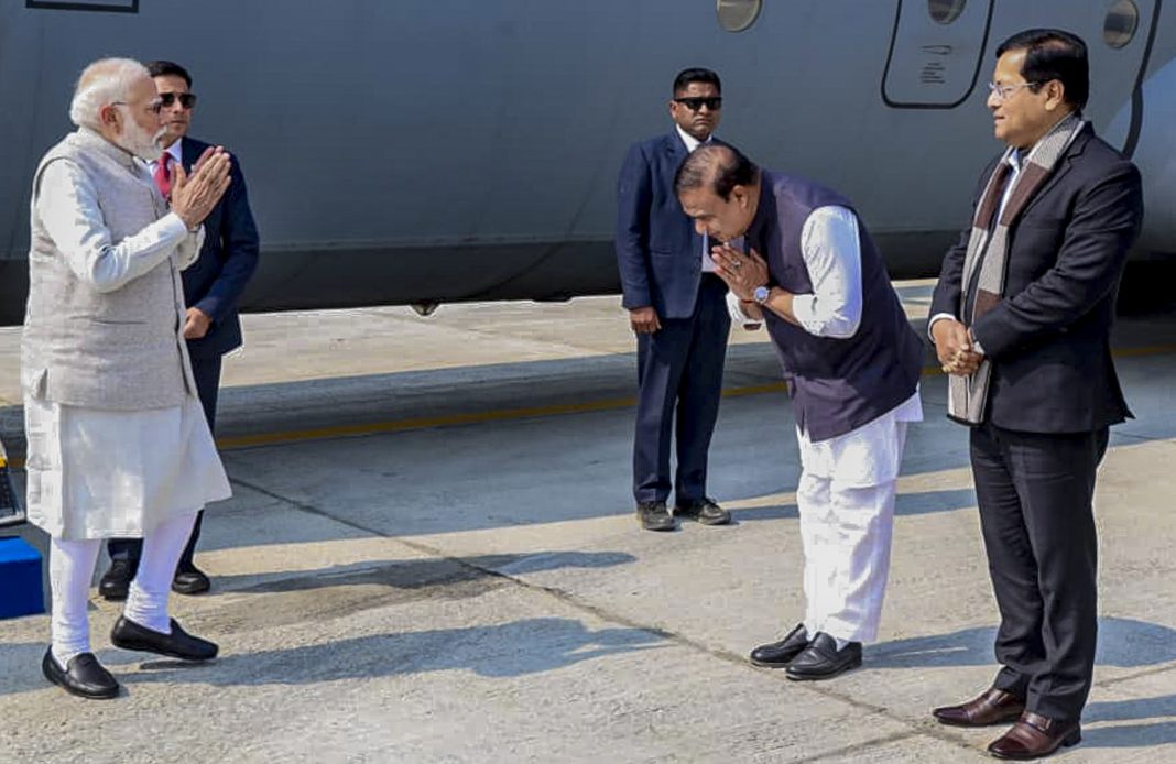 PM inaugurates IIM, National Data Centre in Assam