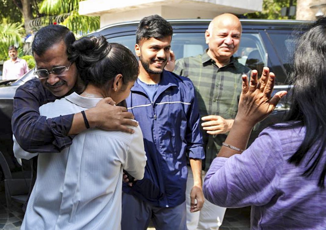 ‘Biggest political conspiracy’: teary Arvind Kejriwal after court discharge in liquor policy case