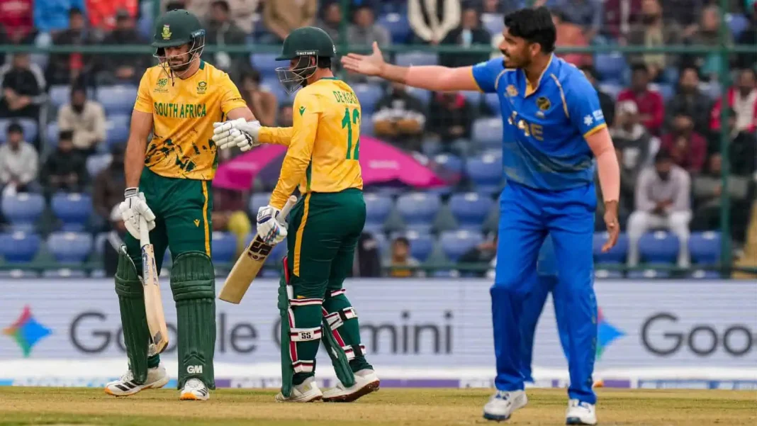 T20 World Cup: South Africa beat UAE by six wickets