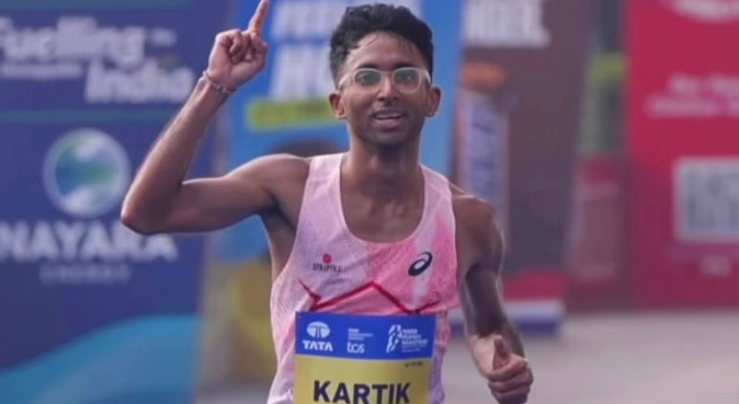 Karkera, Nirmaben win New Delhi Marathon; 3 runners attain qualifying mark for Asian Games