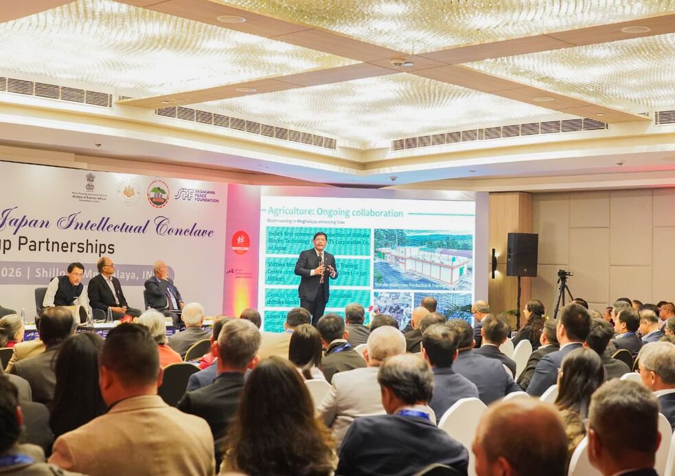 Sixth India Japan Intellectual Conclave : CM bats for Meghalaya’s enhanced ties with Japan