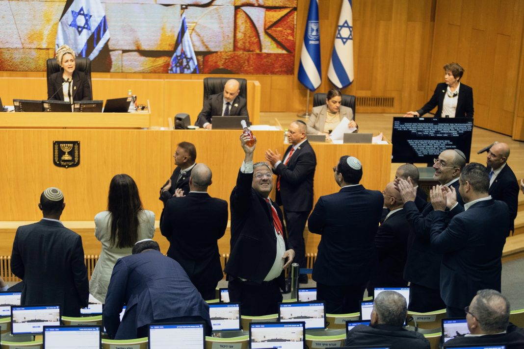 Israel’s parliament approves death penalty for Palestinians convicted of murdering Israelis