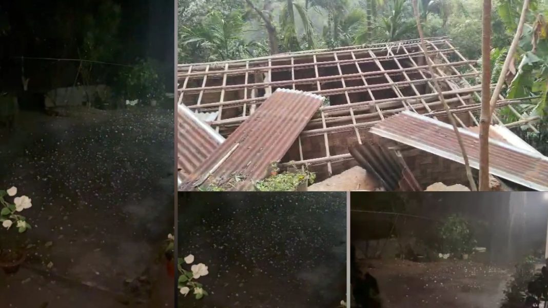 Hailstorm hits Tura, CM orders fast relief measures
