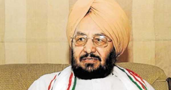 Veteran Punjab Congress leader Lal Singh dies at 84