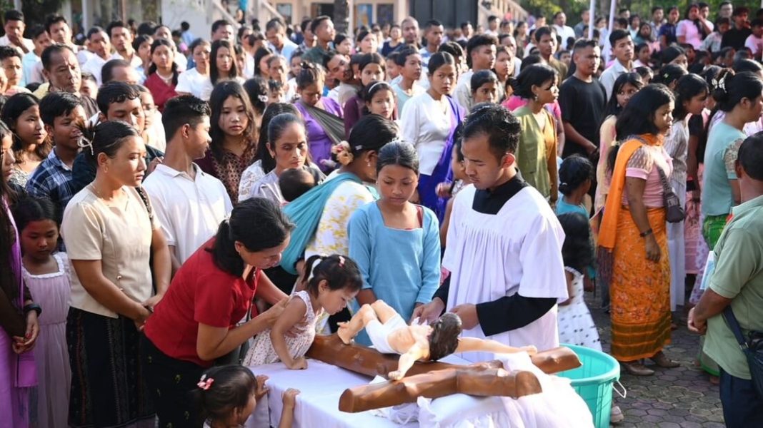 Garo Hills Christians observe Good Friday with solemn devotion and reflection