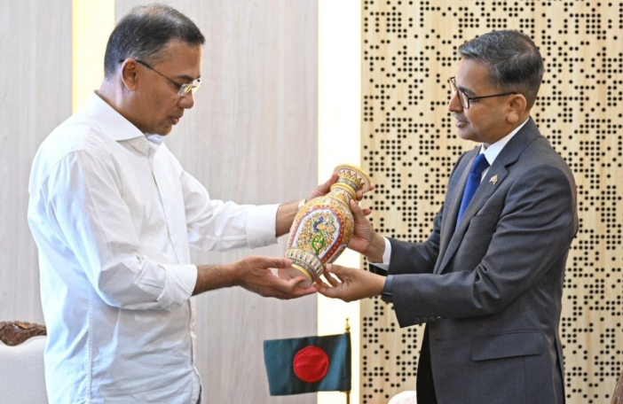 Indian envoy meets B’desh PM; signals positive, constructive ties