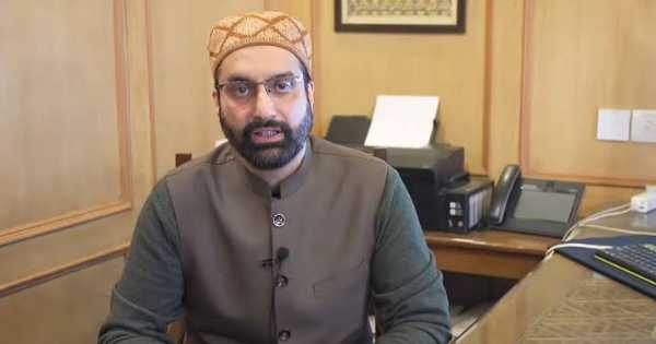 Mirwaiz urges Centre to release LS MP Sheikh Rashid on humanitarian grounds