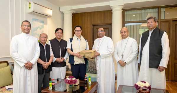 Conrad leads Christian delegation to meet Union Minister over FCRA Bill