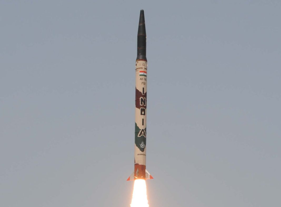 India successfully test-launches Agni-1 ballistic missile