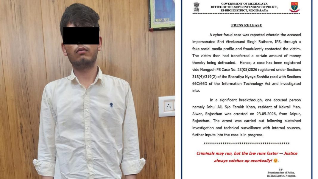 Rajasthan man impersonates Meghalaya IPS officer, arrested
