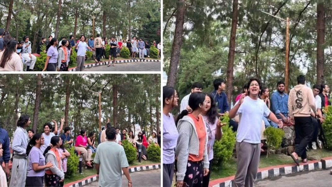 NLU Meghalaya students protest admin policies
