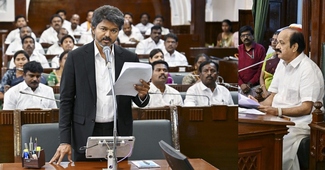 Vijay-led TVK wins trust vote in TN Assembly
