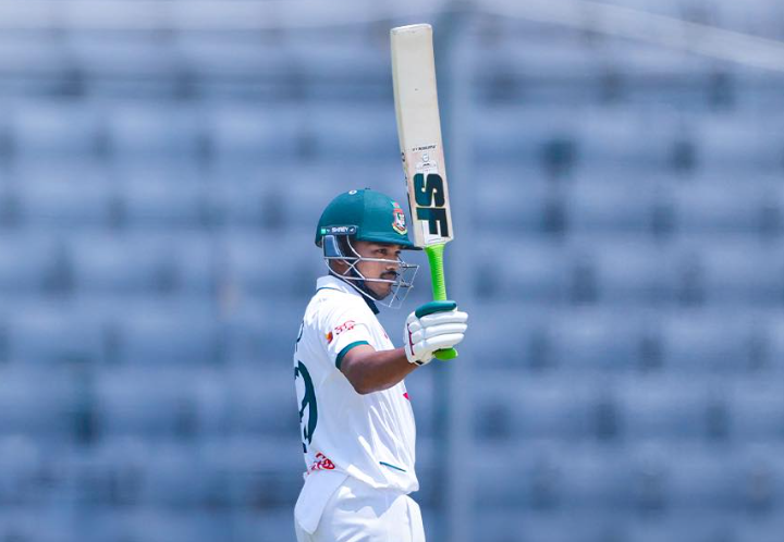 Bangladesh set Pakistan 268 to win after Shanto hits 87