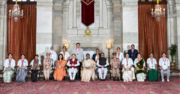 Nursing personnel exemplify highest standards of service: President Murmu