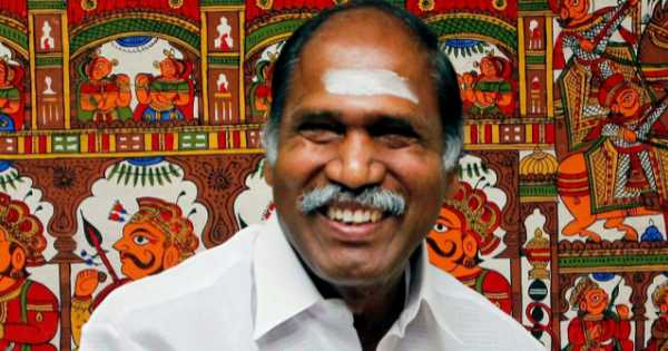 Pondy Pro-tem Speaker accepts Rangasamy’s resignation from Thattanchavady Assembly seat