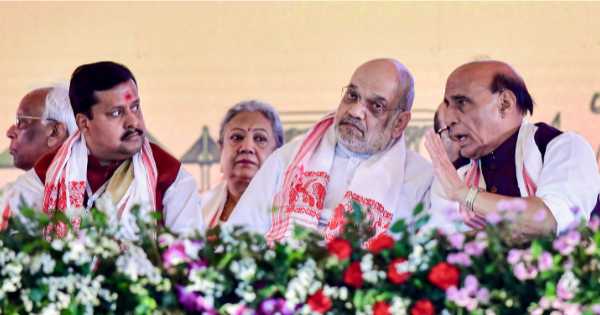Wish Himanta govt scale new heights of growth: Rajnath