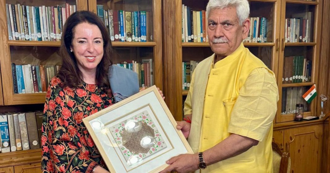 Swiss Ambassador to India calls on J-K CM, says scope of collaboration discussed