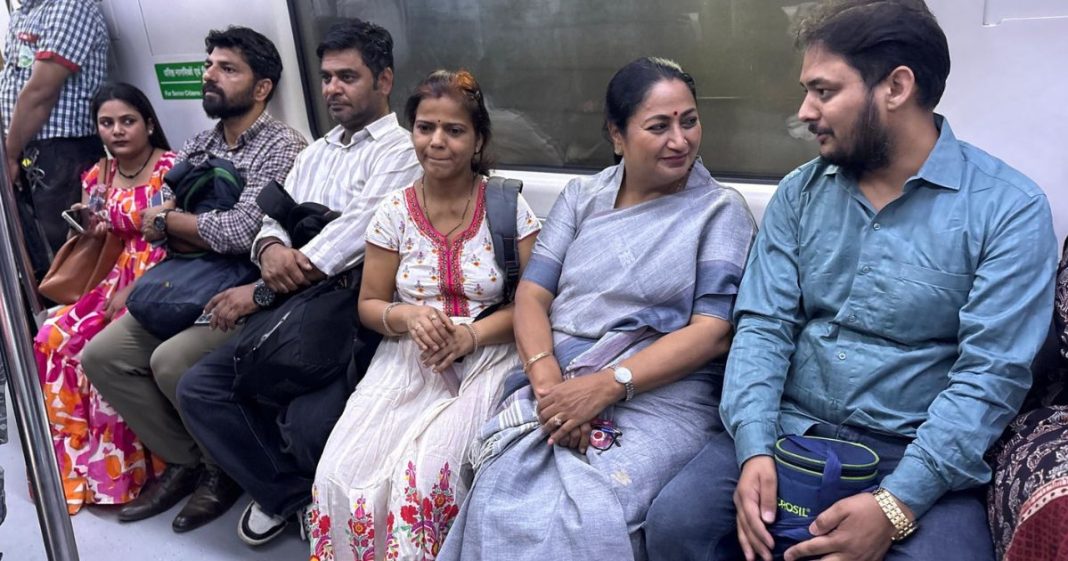 CM Rekha Gupta takes Metro, DTC bus under ‘Metro Monday’ initiative