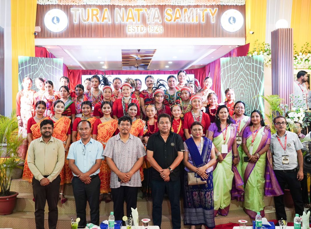CM attends 100 year celebration of Tura Natya Samity